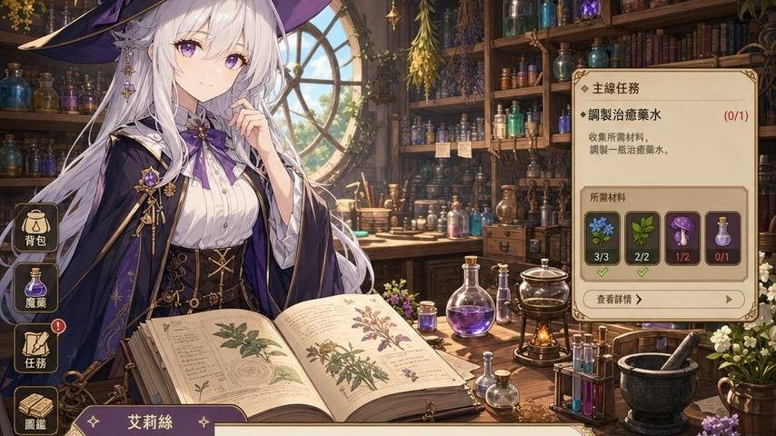 魔女秘药 中文界面 玩法截图 6