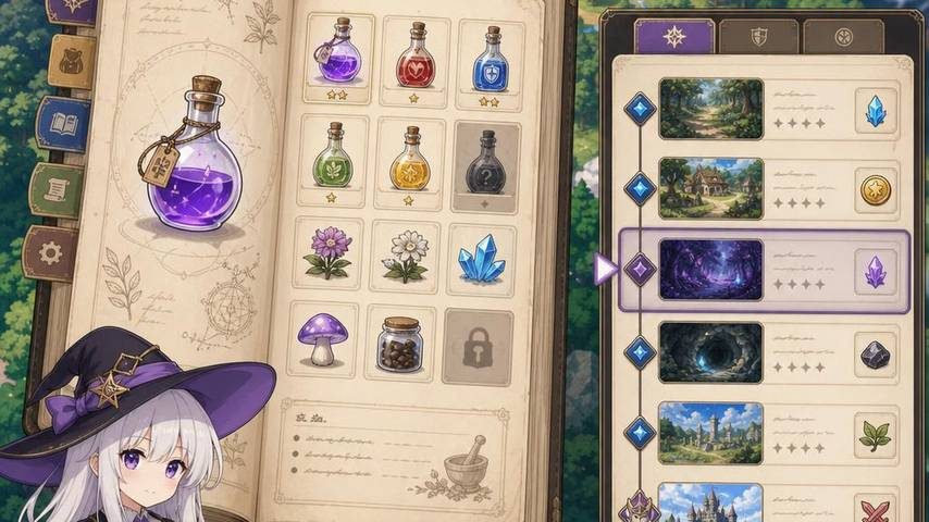魔女秘药 剧情探索 页面配图 2