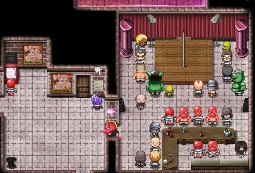卡琳的监狱_Karryn's Prison 操作界面 预览图