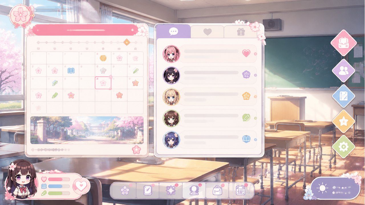 夏之音 角色互动 演示图 4