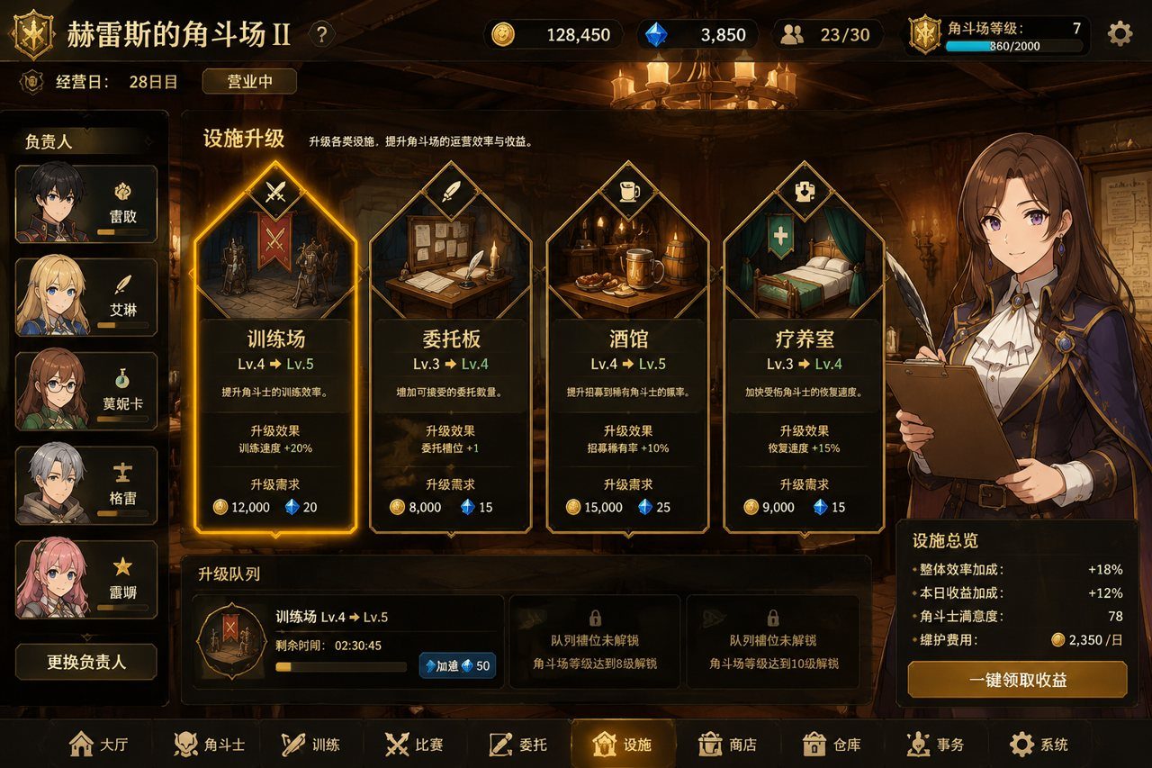 赫雷斯的角斗场Ⅱ 支线内容 实机截图 3